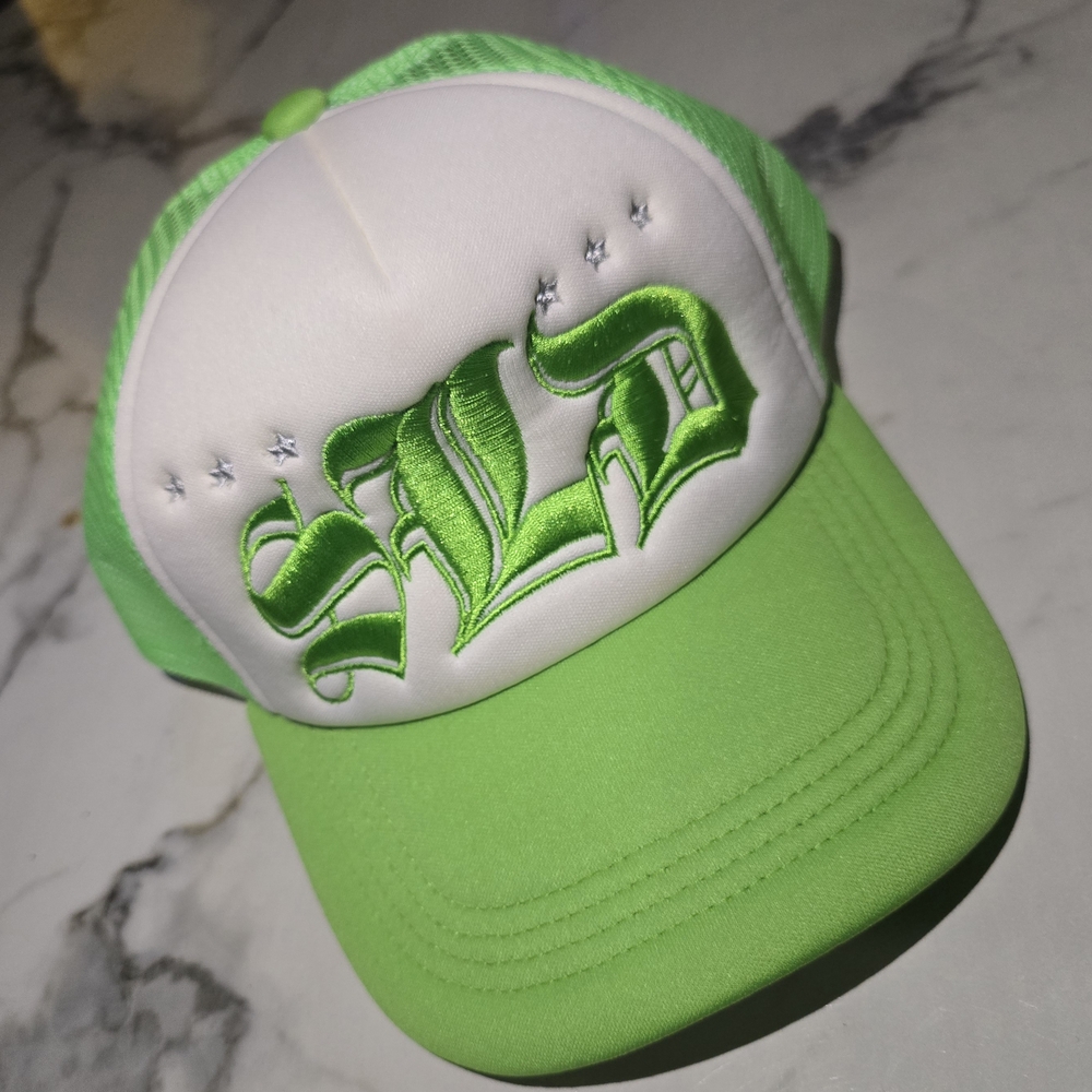💚 3/$15 Neon SLD Trucker HAT